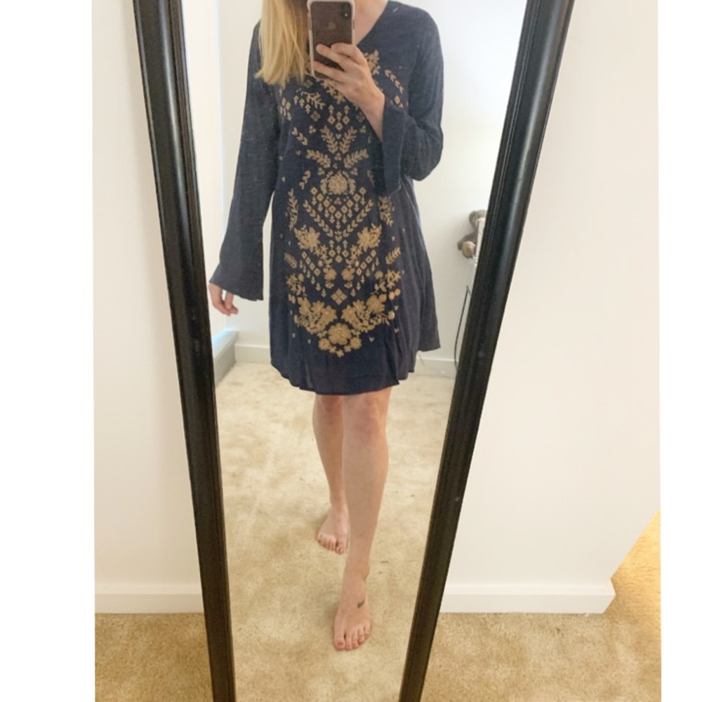 Light weight Pink and Blue Dress